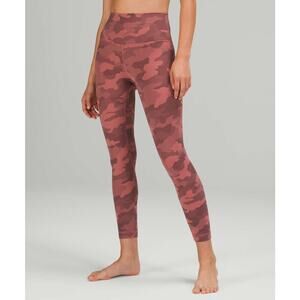 Lululemon Align Camo Briar Rose Legging 14 flawed
